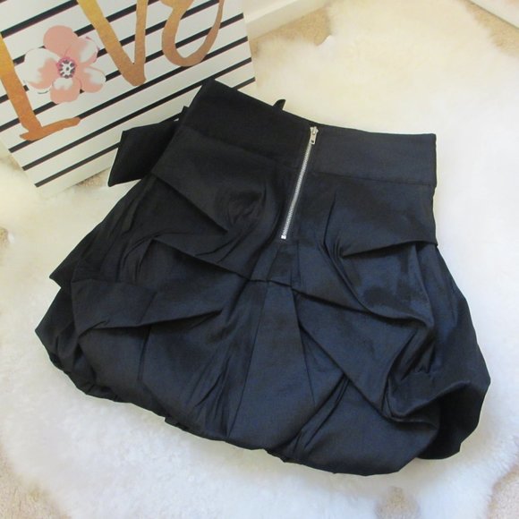 Rampage Ruffled Skirt with Bow - Picture 9 of 10
